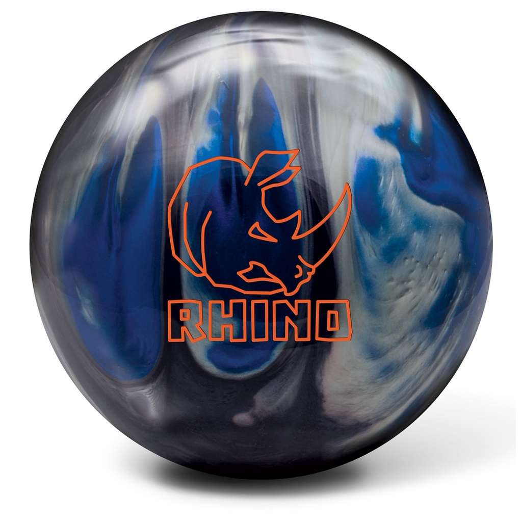 Brunswick Rhino Reactive Bowling Ball Blackbluesilver Pearl Free