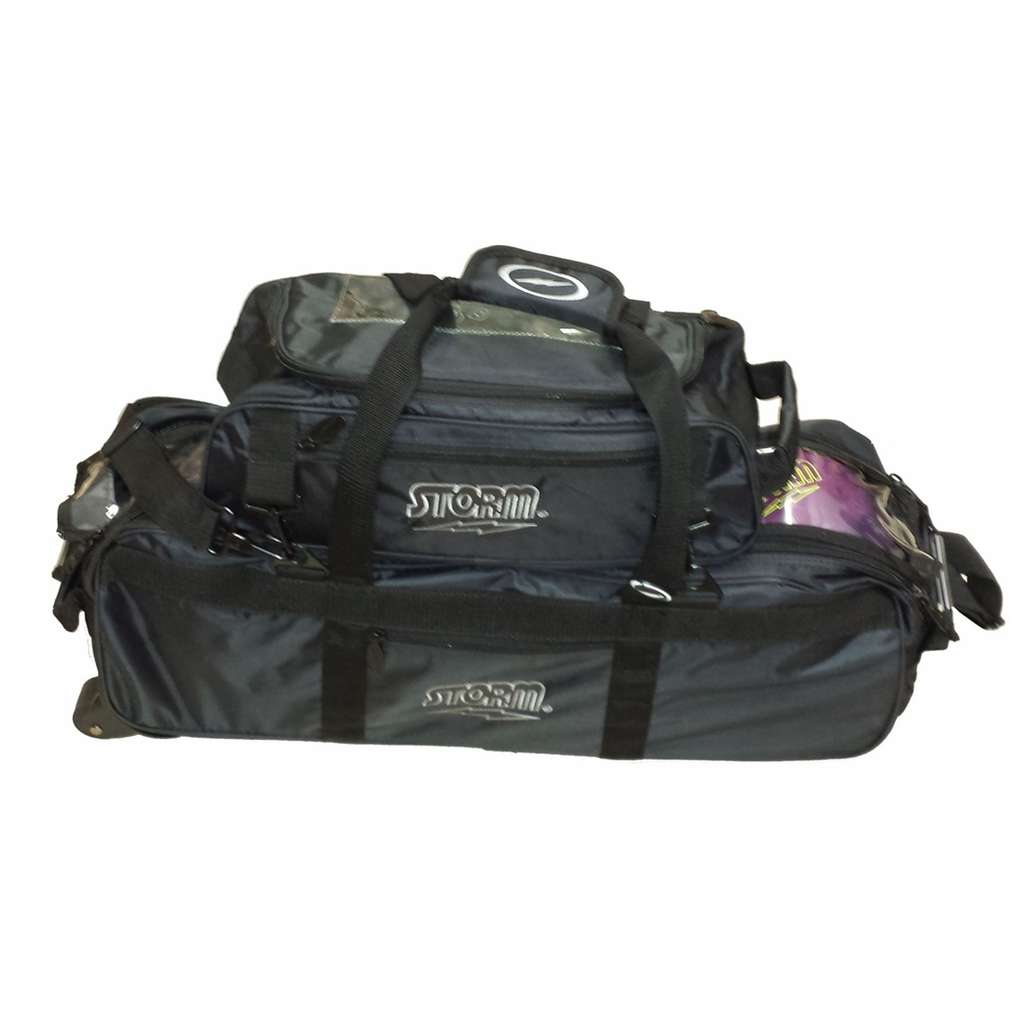 900 Global Deluxe 3 Ball Rolling Bowling Bag