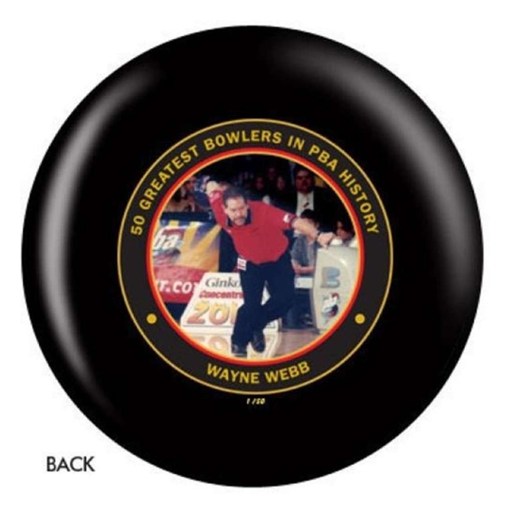 PBA 50th Anniversary RARE bowling ball new undrilled collector ball Ebonite