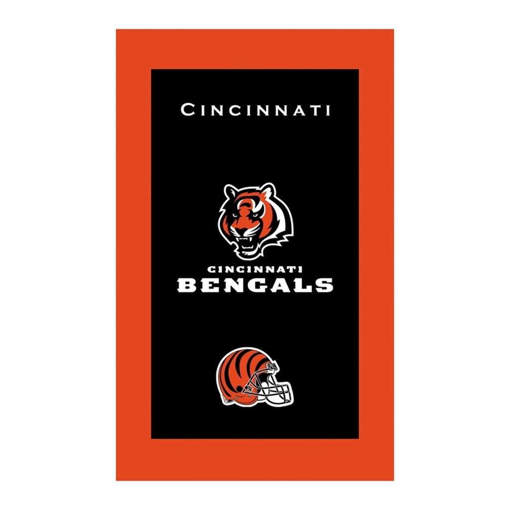 Cincinnati Bengals NFL Helmet Logo Bowling Ball