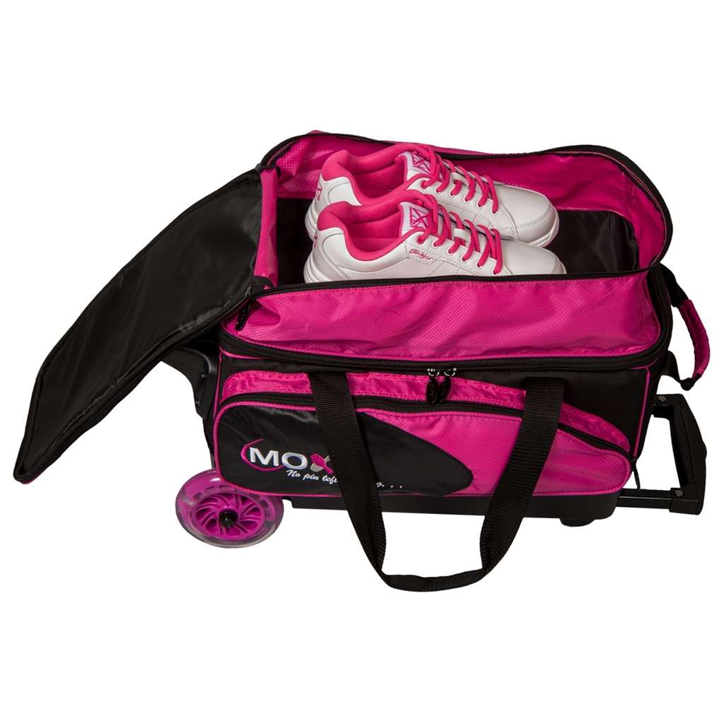 Moxy Dually 4x4 Inline Roller Bowling Bag - Black/Red