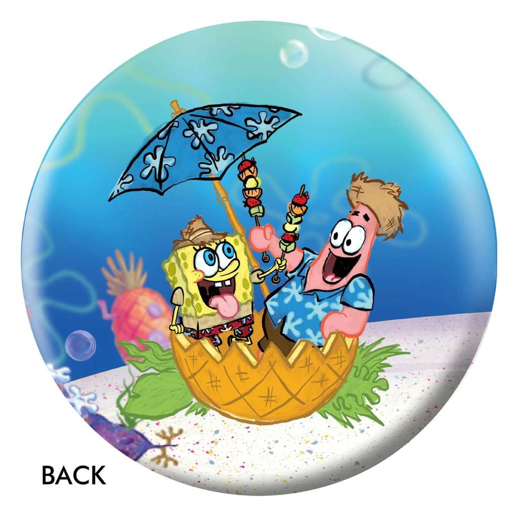 OnTheBallBowling Spongebob Group on Sand USBC Approved Bowling Ball