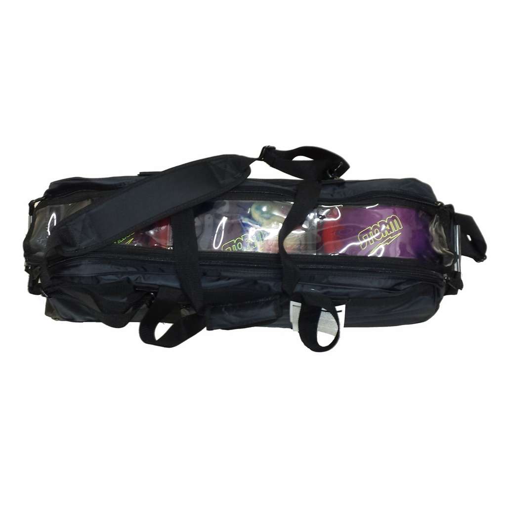 Storm 3-Ball Tournament Roller Bowling Bag Black