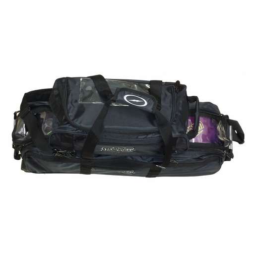 Storm 3 Ball Tournament Travel Roller/Tote - Black/Blue