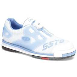 Dexter Women's SST 8 Power Frame Boa Bowling Shoe (For RIGHT AND LEFT HANDED bowlers. Women's shoe sizing)s - White/Blue