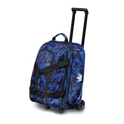 Brunswick Zone Double Roller Bowling Bag - Blue Chaos