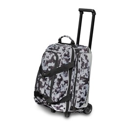 Brunswick Zone Double Roller Bowling Bag - Grey Chaos