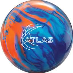 Columbia 300 PRE-DRLLED Atlas Hybrid Bowling Ball - Sky Blue/Orange/Dark Blue