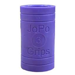 JoPo Power Oval/Oval Dots Finger Insert Purple- Package of 10