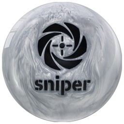 Motiv PRE-DRILLED Silver Sniper Bowling Ball