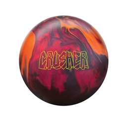 Ebonite Crusher Bowling Ball - Red/Black/Orange