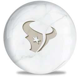 NFL Bowling Ball Marble Houston Texans