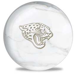 NFL Bowling Ball Marble Jacksonville Jaguars