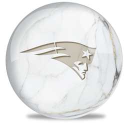 NFL Bowling Ball Marble New England Patriots