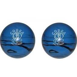 EPCO Duckpin Bowling Ball - Cobra Pro Rubber - Blue & Black (5 inch- 3lbs. 10oz.) - 2 Balls