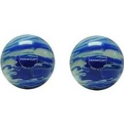 EPCO Duckpin Bowling Balls- Marbleized - Blue & White (5 inch- 3lbs. 12 oz.) 2 Balls