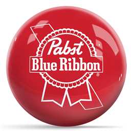 Pabst Blue Ribbon V2 Bowling Ball - Red