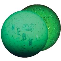 EPCO Duckpin Bowling Ball -Neon Speckled - Green (4 3/4 inch- 3lbs. 8 oz.) 1 Ball