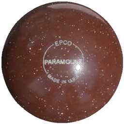 EPCO Duckpin Bowling Ball - Speckled House Ball - Brown (5 inch- 3lbs. 10 oz.) 1 Ball