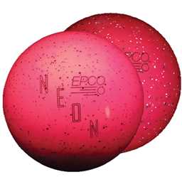 EPCO Duckpin Bowling Ball- Neon Speckled - Magenta (4 3/4 inch- 3lbs. 10 oz.) 1 Ball