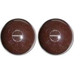 EPCO Duckpin Bowling Balls- Speckled House Ball - Brown (4 7/8 inch- 3lbs. 8 oz) 2 Balls