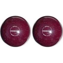 EPCO Duckpin Bowling Balls- Speckled House Ball - Cranberry (5 inch- 3lbs. 8 oz.) 2 Balls