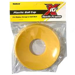 Tenth Frame Plastic Ball Cup With Packaging - Yellow