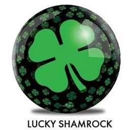 Lucky Shamrock Bowling Ball