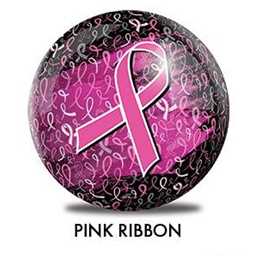 Pink Ribbon Bowling Ball