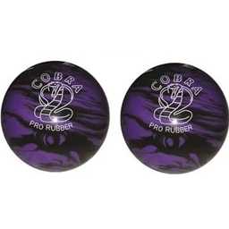 EPCO Duckpin Bowling Ball - Cobra Pro Rubber - Lavender & Black (5 inch- 3lbs. 10oz.) - 2 Balls