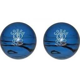 EPCO Duckpin Bowling Ball - Cobra Pro Rubber - Blue & Black (4 7/8 inch- 3lbs. 8oz.) - 2 Balls