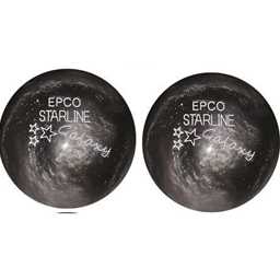 EPCO Duckpin (5-Pin) Starline Galaxy -Black - 4 7/8", 3lbs 8oz 2 Balls