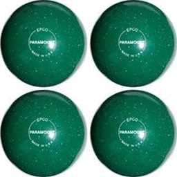 EPCO Candlepin Bowling Balls - Paramount Speckled - Green (4 1/2 inch- 2lbs. 6oz.) 4 Balls