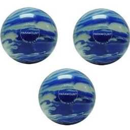 EPCO Duckpin Bowling Balls - Marbleized - Blue & White (5 inch- 3lbs. 8 oz.) 3 Balls