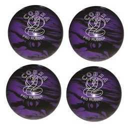 EPCO Candlepin Bowling Balls - Cobra Pro Rubber - Lavender & Black (4 1/2 inch- 2lbs. 7oz.) 4 Balls