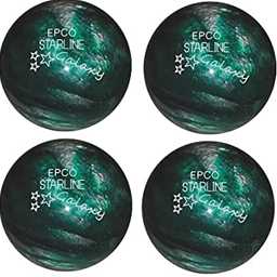 EPCO Candlepin Starline Galaxy -Green - 4 1/2", 2lbs 6oz 4 Balls