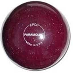 EPCO Candlepin Bowling Ball- Paramount Speckled - Cranberry (4 1/2 inch- 2lbs. 6oz.) 1 Ball