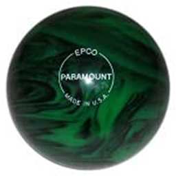 EPCO Candlepin Bowling Ball- Marbleized Glow - Green & Black (4 1/2 inch- 2lbs.6oz.) 1 Ball