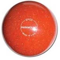 EPCO Candlepin Bowling Balls- Paramount Speckled -Orange (4 1/2 inch- 2lbs. 6oz.) 1 Ball