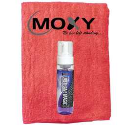 Hammer Urethane Magic Bowling Ball Cleaner  -7 oz with Moxy Micro Fiber Cleaning Towel (Red)