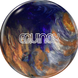 Storm Equinox Bowling Ball- Goldenrod/Deep Violet/Chromium