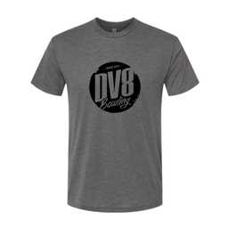 Black Logo DV8 Bowling Tee - Multiple Colors