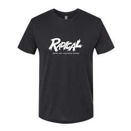 White Logo Radical Tee - Vintage Black