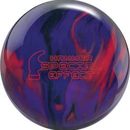 Hammer PRE-DRILLED Special Effect Bowling Ball - Purple/Red/Grape/Black