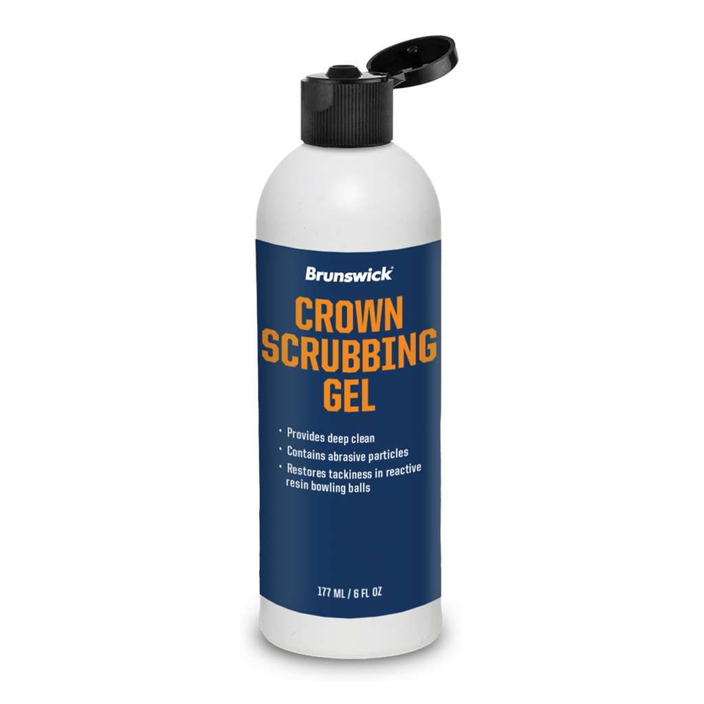 Brunswick Crown Bowling Ball Scrubbing Gel- 6 ounce bottle 