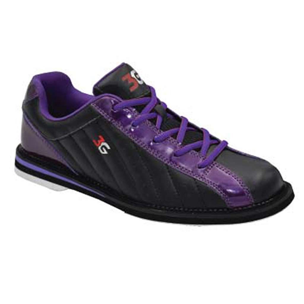 3G Kicks Unisex Bowling Shoes Black/Purple