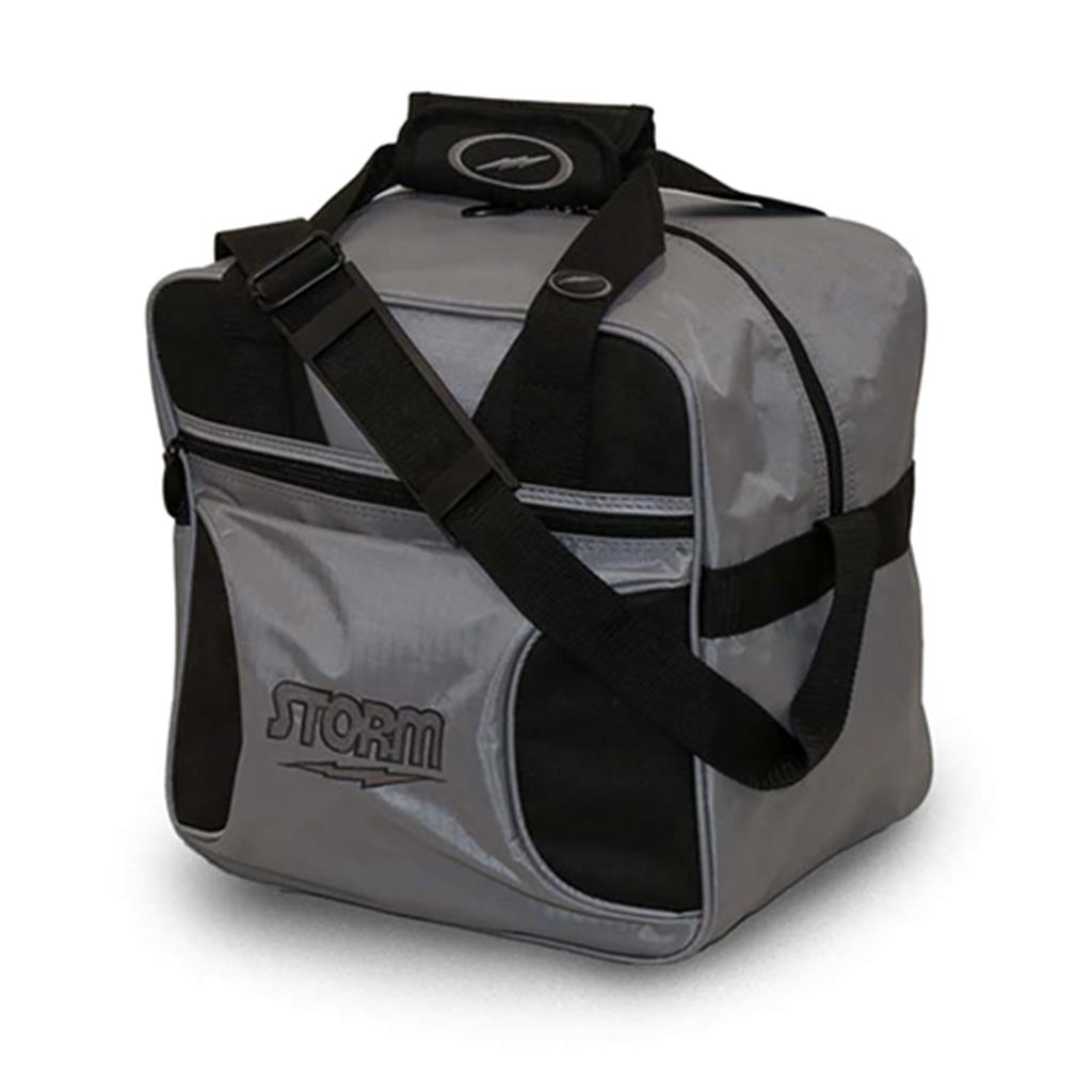 Storm Solo 1 Ball Bowling Bag - Silver/Black