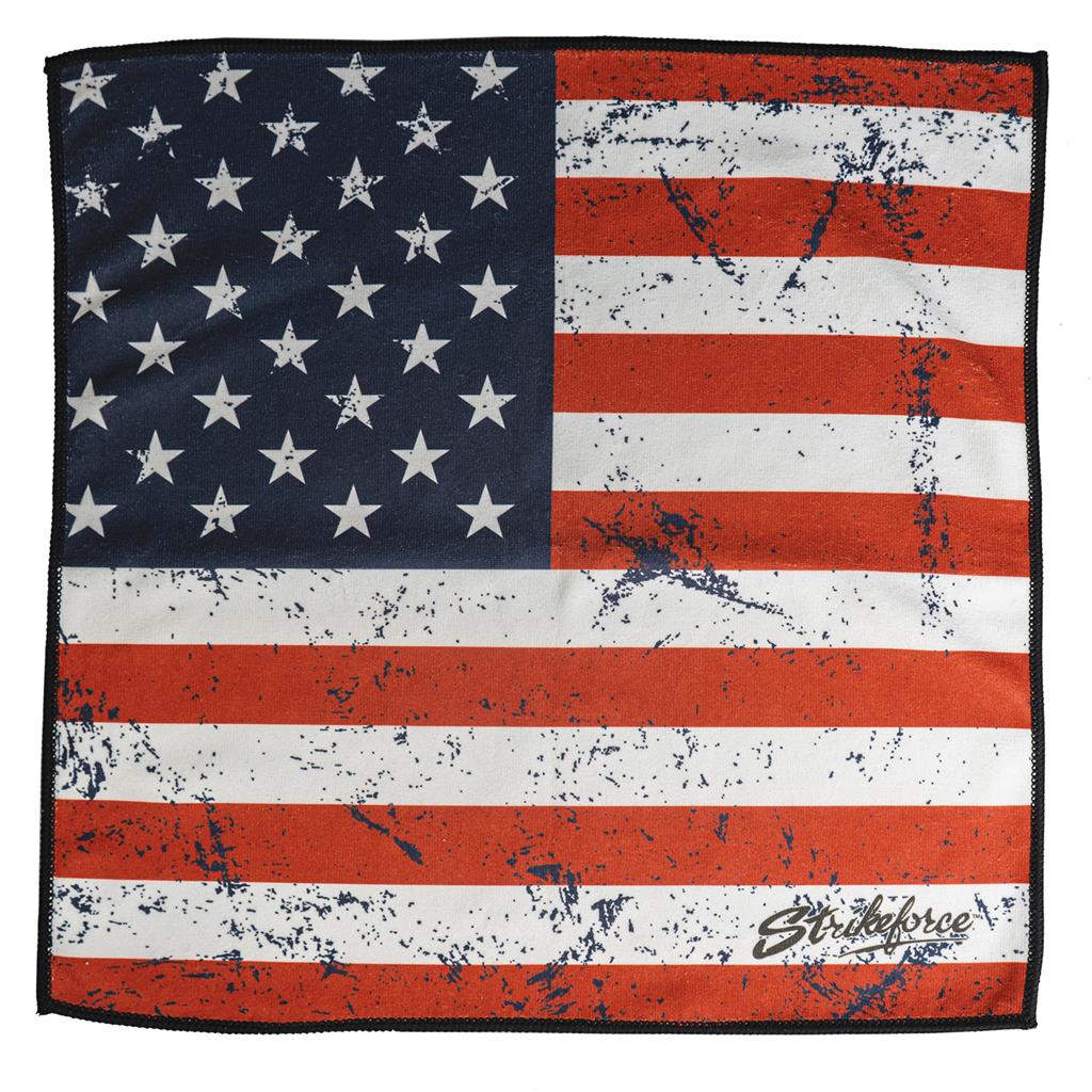 KR Strikeforce Microfiber Towel 16x16" - USA Flag