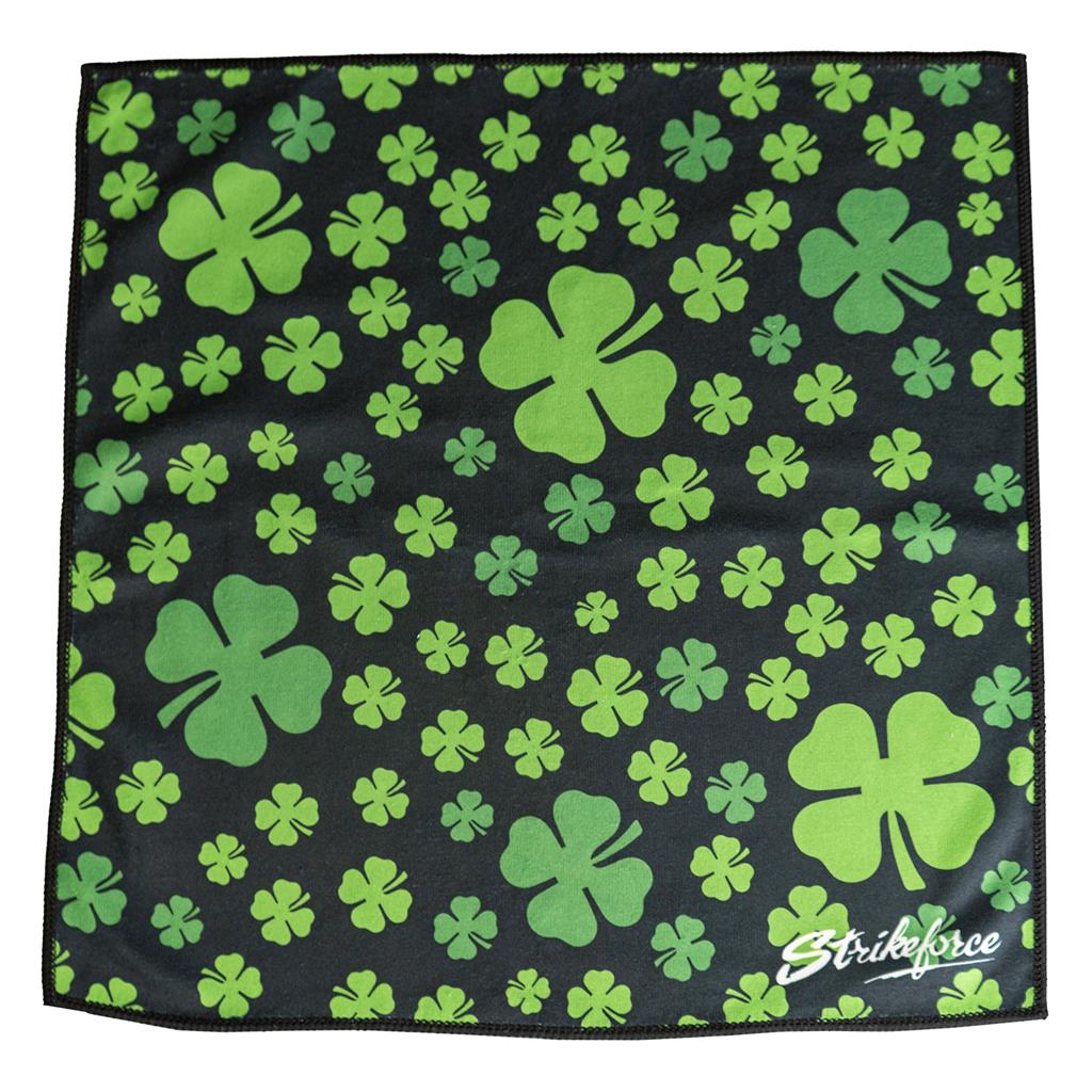 KR Strikeforce Microfiber Towel 16x16" - Shamrocks