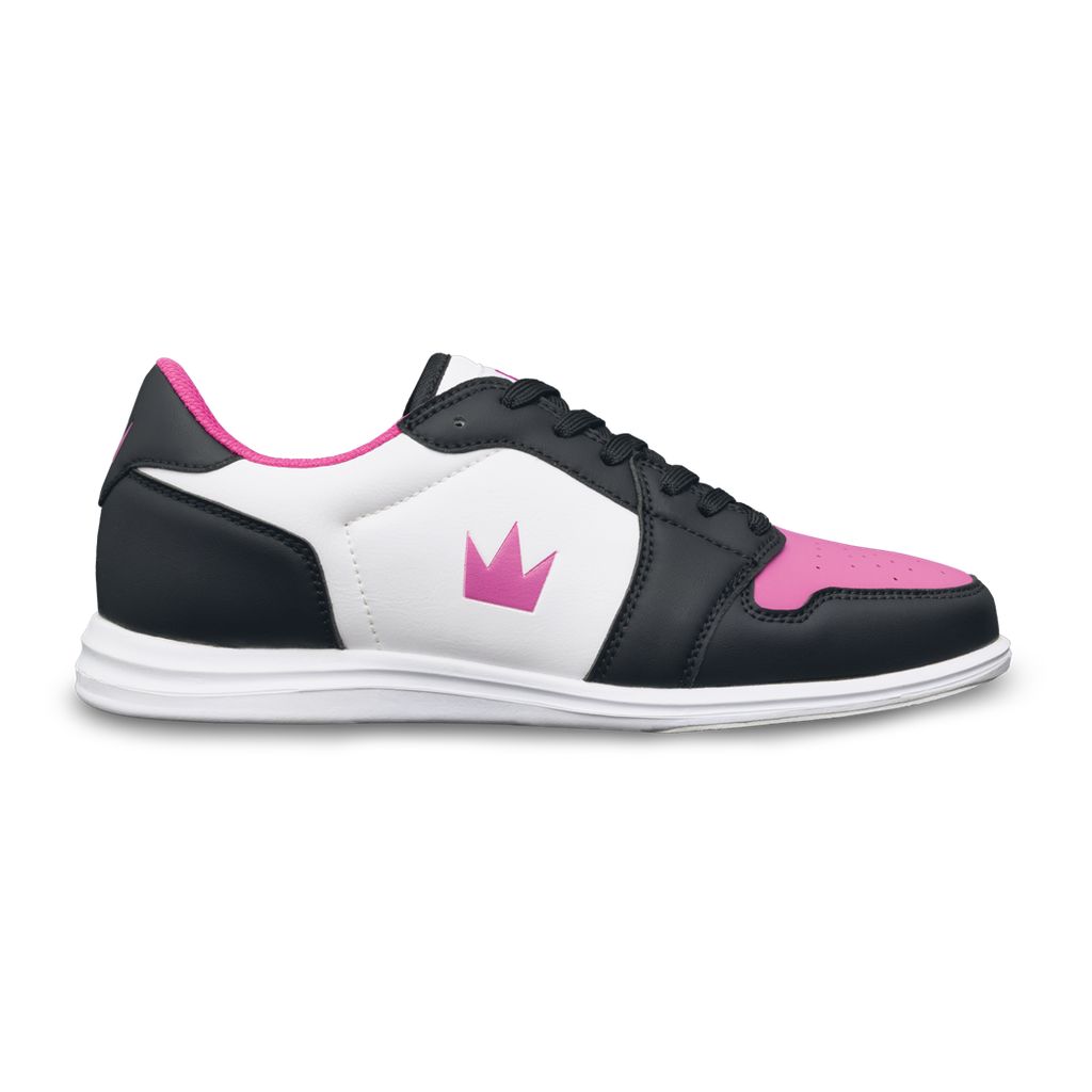 Brunswick Womens Fanatic Bowling Shoes -Black/Pink